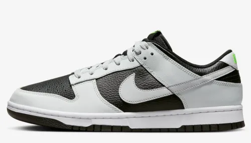A Nike Dunk Low Reverse Panda With Neon Accents