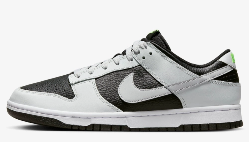 A Nike Dunk Low Reverse Panda With Neon Accents