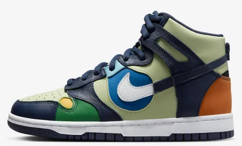 This Nike Dunk High Features a Twist