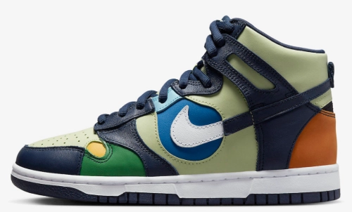 This Nike Dunk High Features a Twist