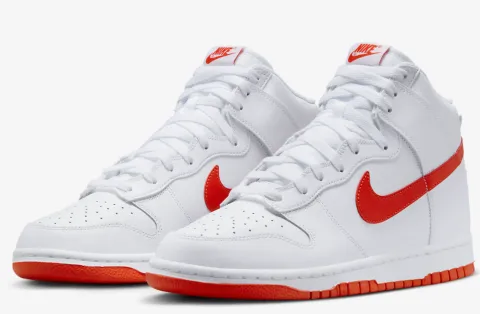 Official Images: Nike Dunk High Picante Red