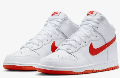 Official Images: Nike Dunk High Picante Red