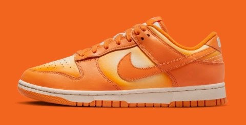 Women,s Nike Dunk Low ,Magma Orange,