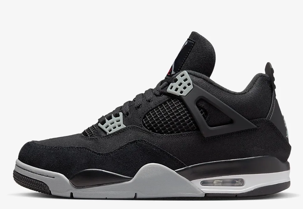 Air Jordan 4 Black Canvas Releasing Earlier Than Expected