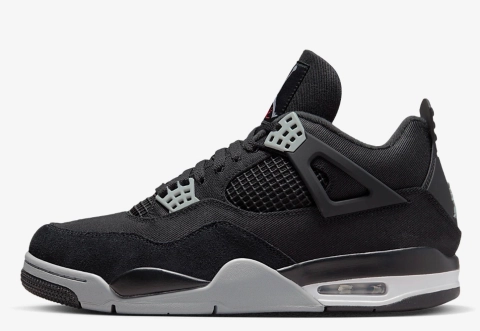 Air Jordan 4 Black Canvas Releasing Earlier Than Expected