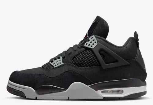 Air Jordan 4 Black Canvas Releasing Earlier Than Expected