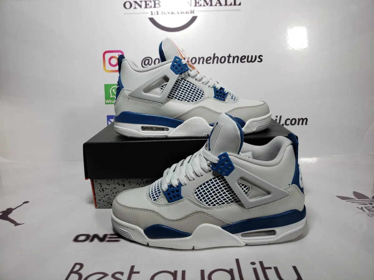 Obosneaker QC pics ：Air Jordan 4 Retro Military Blue (2024) FV5029-141
