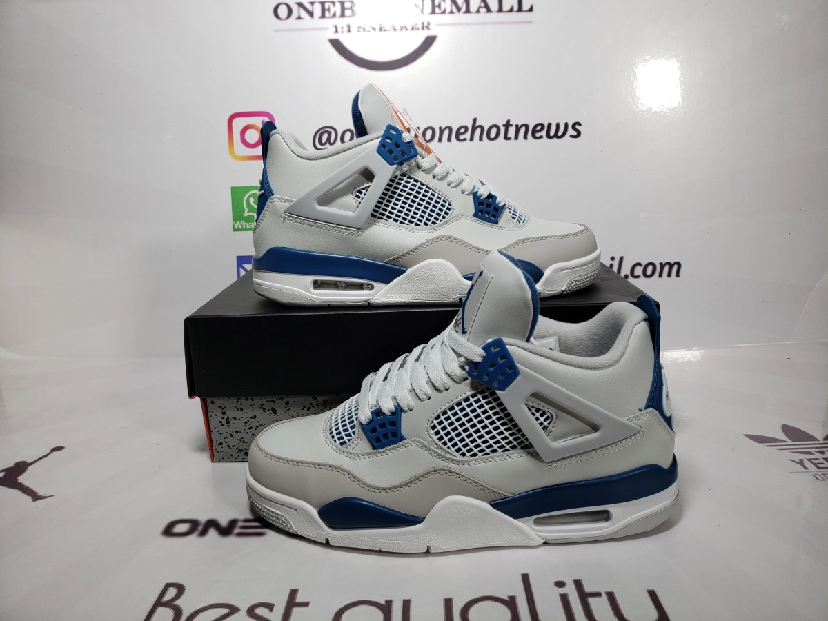 Obosneaker QC pics ：Air Jordan 4 Retro Military Blue (2024) FV5029-141