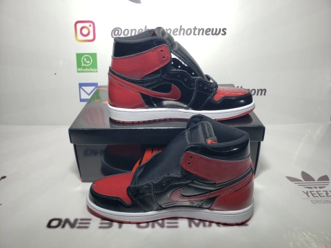 Obosneaker QC pics ：Air Jordan 1 High “Banned” 555088-063