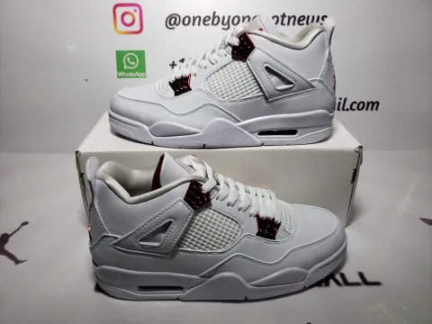 Obosneaker QC pics ：Air Jordan 4 Retro “Metallic Red” CT8527-112