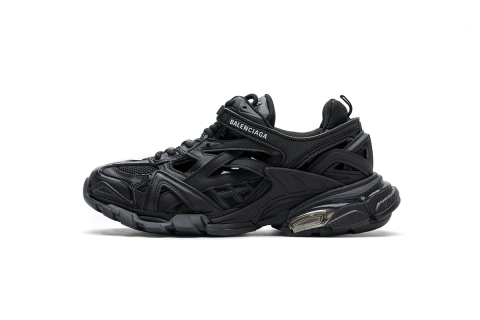 Balenciaga Track 2 Sneaker Black Leads The Fashion Trend
