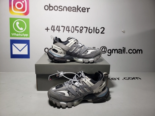 Obosneaker QC Pics ：Balenciaga Track Sneaker Grey White Black
