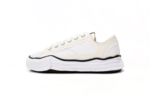 Obosneaker Daily Boutique Push： Maison Mihara Yasuhiro Peterson OG Sole Canvas Low White