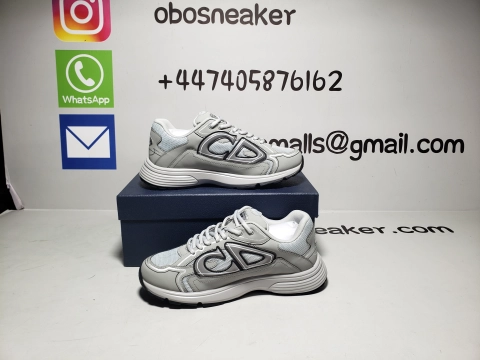 Obosneaker QC Pics ：Dior B30 Gray Gray 3SN279ZND-H860