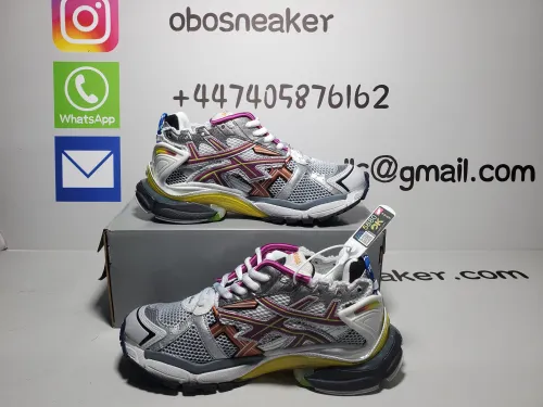 Obosneaker QC Pics ：Balenciaga Runner Silver Purple
