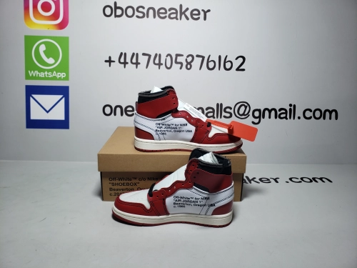 Obosneaker QC Pics ：Air Jordan 1 Retro High Off-White Chicago