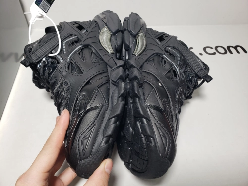 Obosneaker QC Pics ：Balenciaga Track 2 Sneaker Black