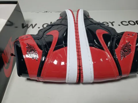 Obosneaker QC Pics ：Air Jordan 1 Retro High OG Patent Bred