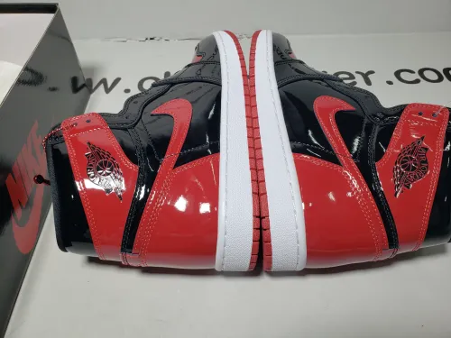 Obosneaker QC Pics ：Air Jordan 1 Retro High OG Patent Bred