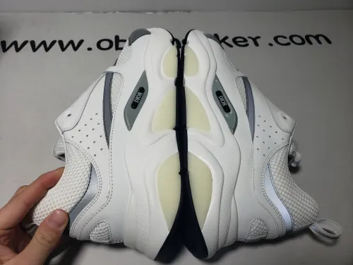 Obosneaker QC Pics ：Dior B22 White Silver