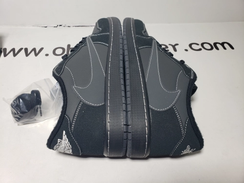 Obosneaker QC Pics ：Air Jordan 1 Retro Low OG SP Travis Scott Black Phantom