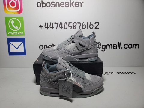 Obosneaker QC Pics ：Air Jordan 4 Retro Kaws