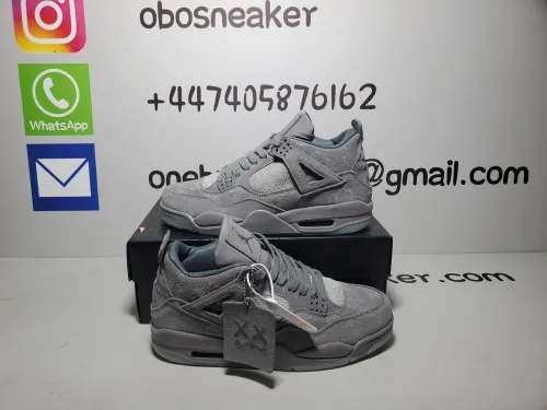 Obosneaker QC Pics ：Air Jordan 4 Retro Kaws