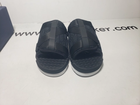 Obosneaker QC Pics ：Dior Alpha Slide Black
