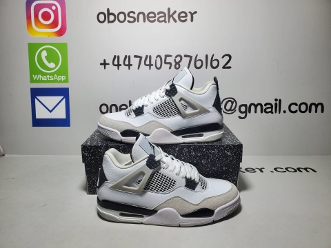 Obosneaker QC Pics ：Air Jordan 4 Retro Military Black