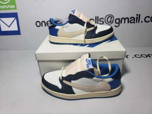 Obosneaker QC Pics ：Travis Scott x Fragment Design x Air Jordan 1 Low