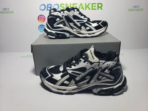 Obosneaker QC Pics ：Balenciaga Runner Black White