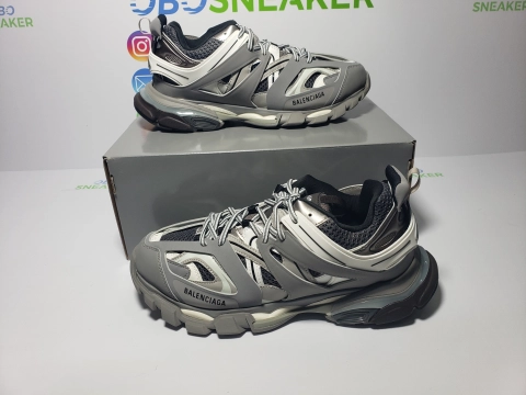 Obosneaker QC Pics ：Balenciaga Tess S.White Grey Orange