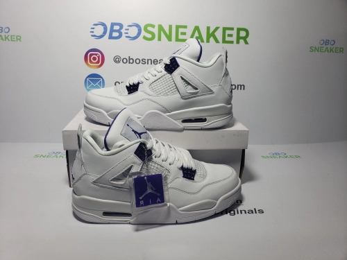Obosneaker QC Pics ：Air Jordan 4 Retro Metallic Purple