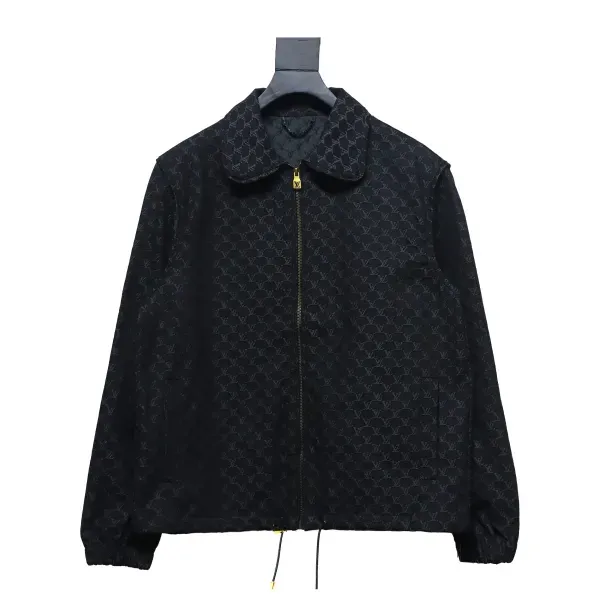 Obosneaker Customer feedback ：Louis Vuitton 24SS Autumn And Winter New Full Print Jacquard Coat Casual Jacket