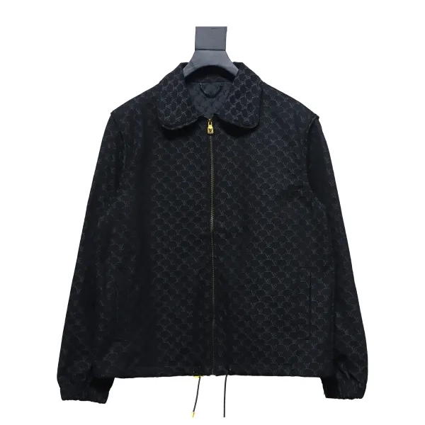 Obosneaker Customer feedback ：Louis Vuitton 24SS Autumn And Winter New Full Print Jacquard Coat Casual Jacket