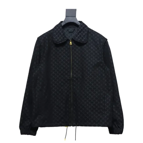 Obosneaker Customer feedback ：Louis Vuitton 24SS Autumn And Winter New Full Print Jacquard Coat Casual Jacket
