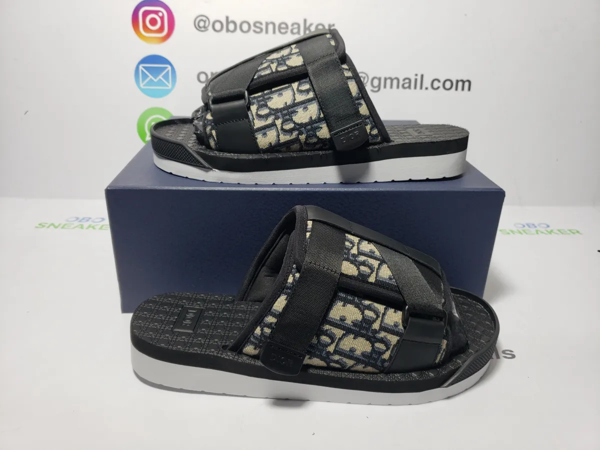 Obosneaker QC Pics ：Dior Alpha San dal Oblique