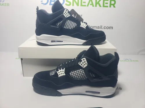 Obosneaker QC Pics ：Air Jordan 4 Retro “White Thunder ”