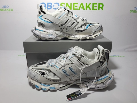 Obosneaker QC Pics ：Balenciaga Tess S.Black Graffiti Art