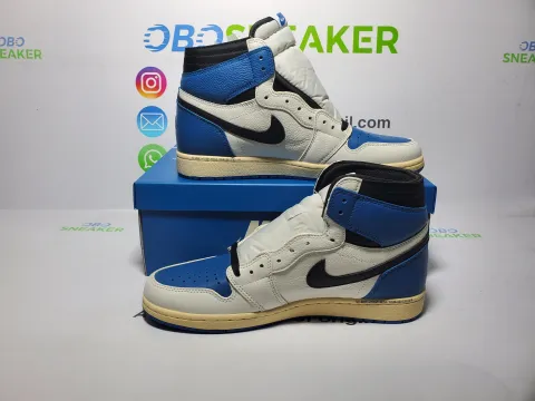 Obosneaker QC Pics ：Air Jordan 1 Retro High OG SP Fragment x Travis Scott