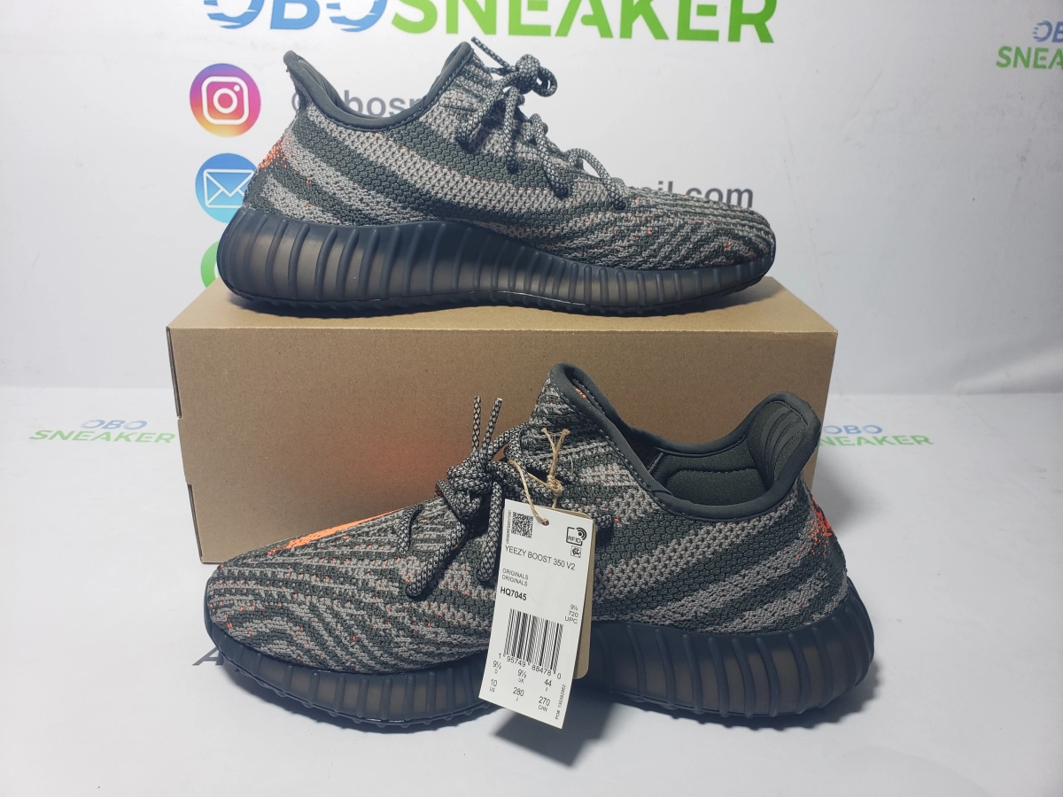 Obosneaker QC Pics ：Adidas Yeezy Boost 350 V2 Carbon Beluga