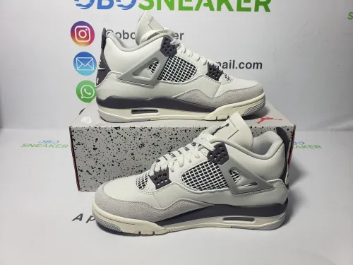 Obosneaker QC Pics ：Air Jordan 4 White Phan Tom 