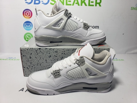 Obosneaker QC Pics ：Air Jordan 4 Retro White Oreo (2021)