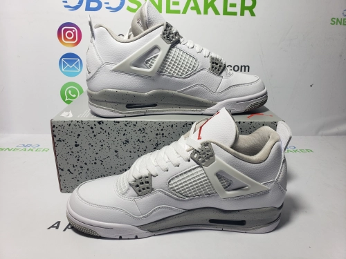 Obosneaker QC Pics ：Air Jordan 4 Retro White Oreo (2021)