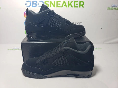 Obosneaker QC Pics ：Air Jordan 4 Retro Black Cat (2020)