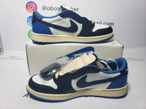 Obosneaker QC Pics ：Travis Scott x Fragment Design x Air Jordan 1 Low DM7866-140