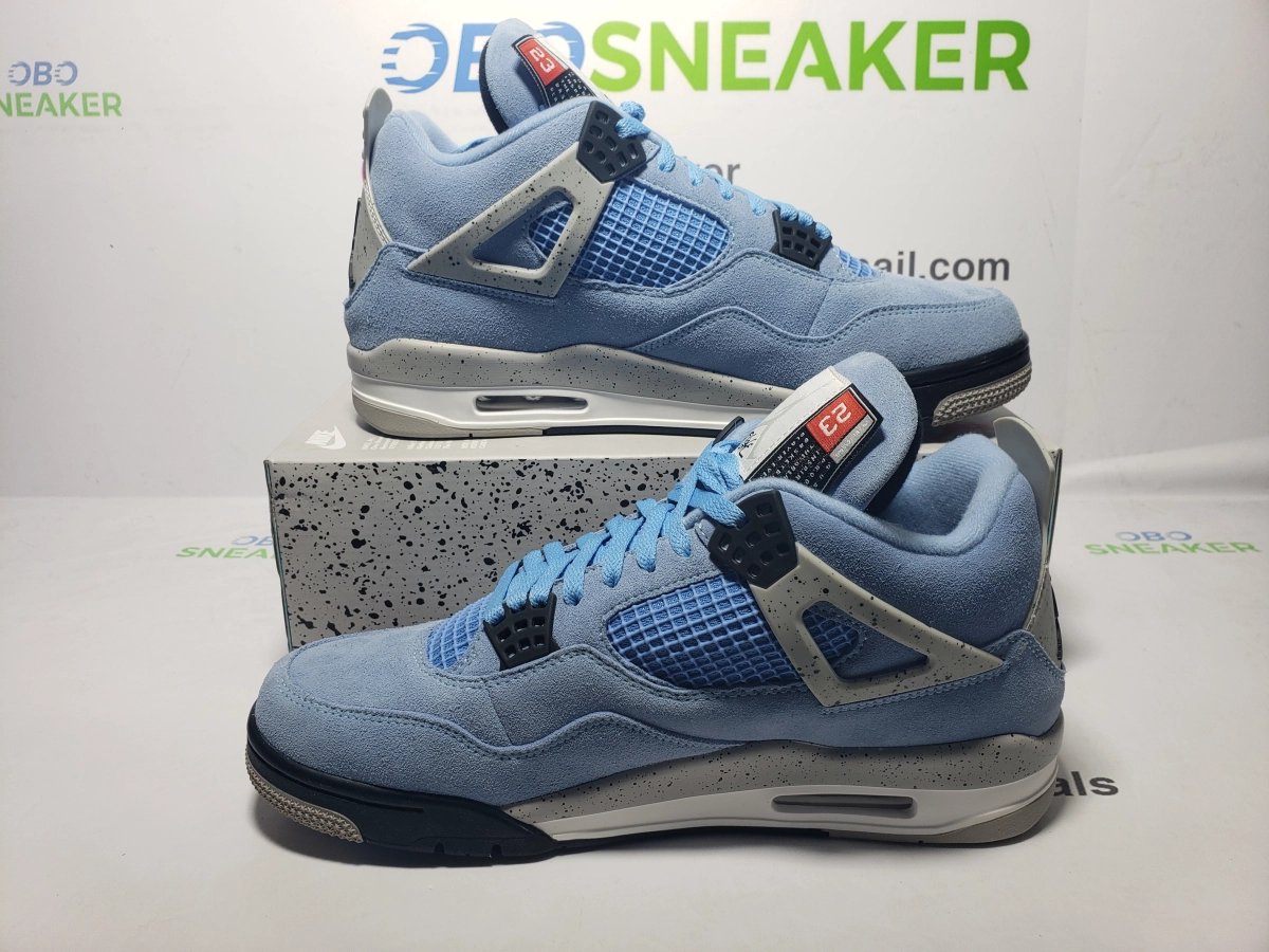 Obosneaker QC Pics ：Air Jordan 4 Retr o University Blue