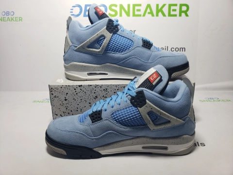 Obosneaker QC Pics ：Air Jordan 4 Retr o University Blue