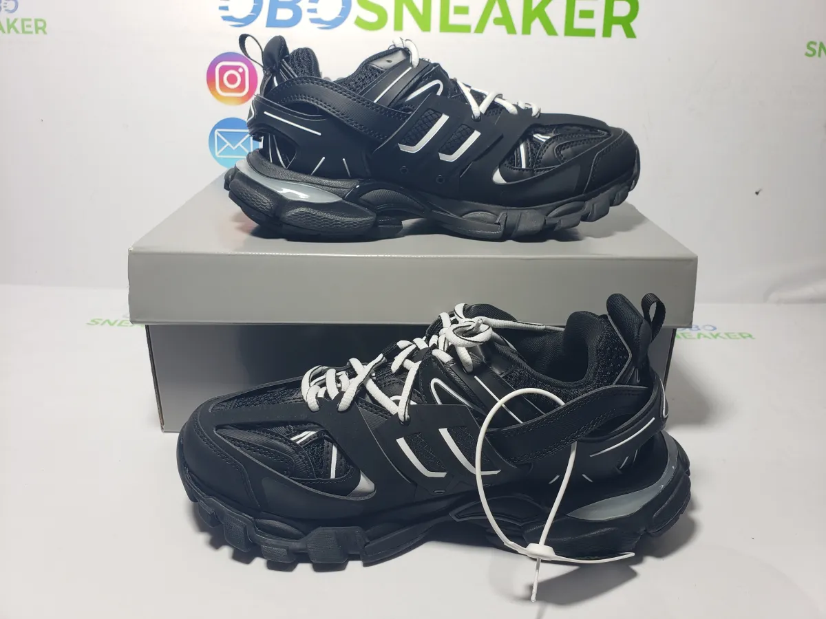 Obosneaker QC Pics ：Balenciaga Tess Black And White 