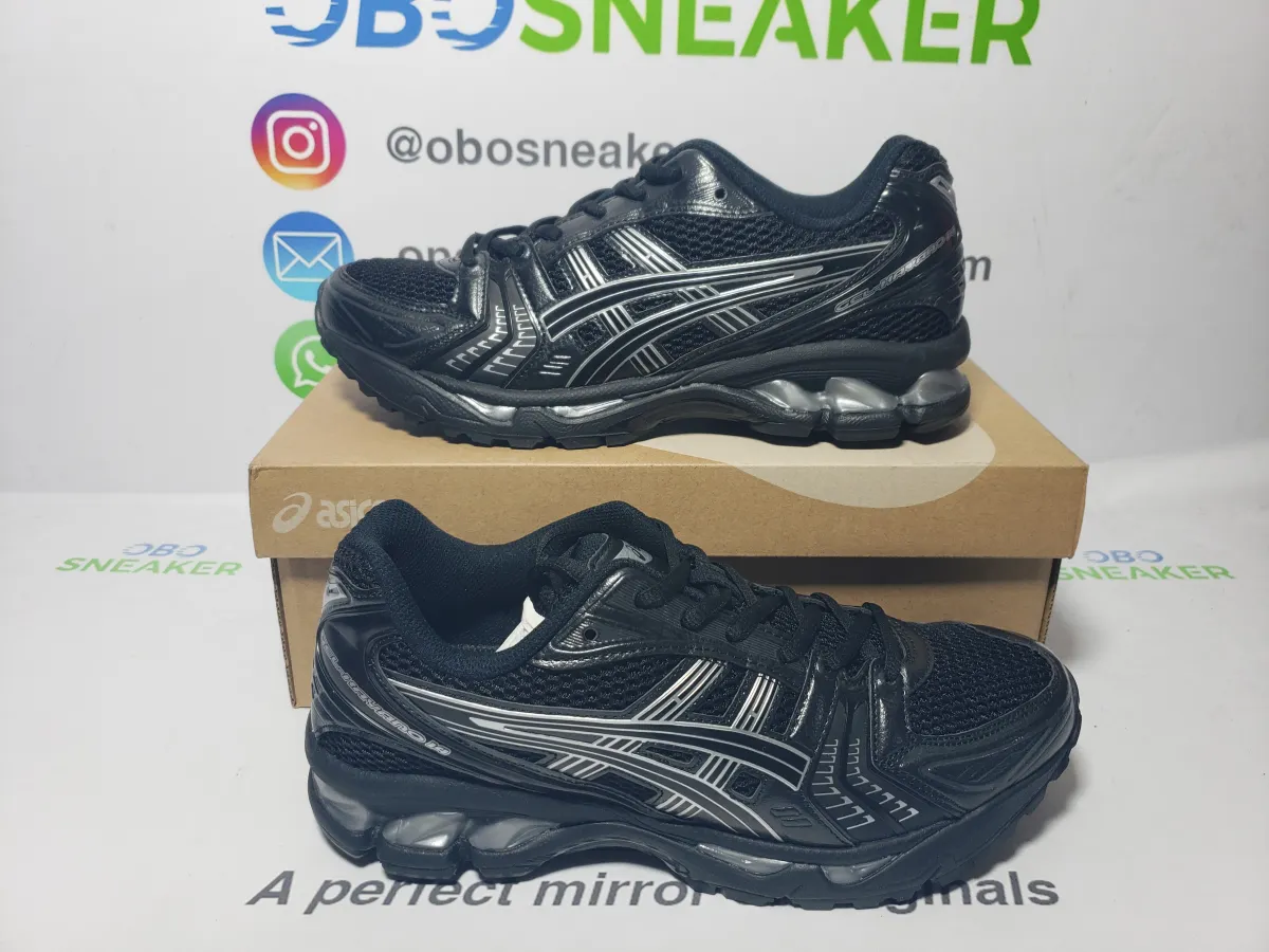 Obosneaker QC Pics ：ASICS Gel-Kayano 14 Black Pure Silver 1201A019-006
